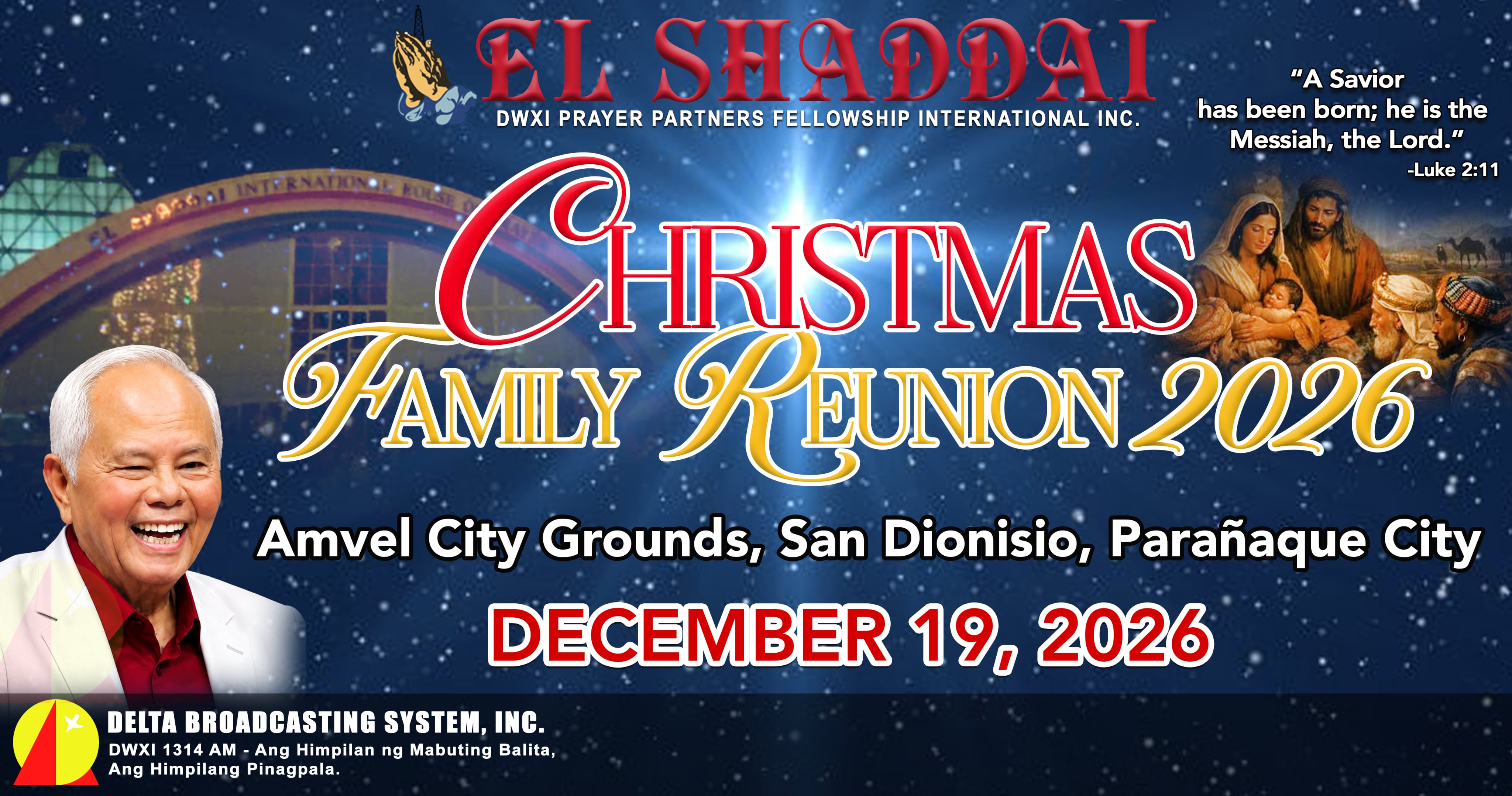El Shaddai 42nd Anniversary 2026